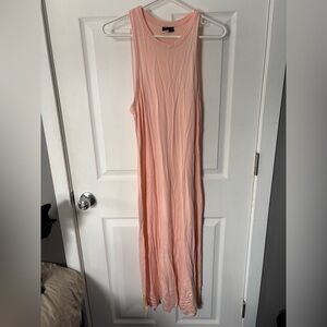 Volcom Peach Sleeveless Maxi Dress